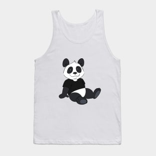 Cute Panda Tank Top